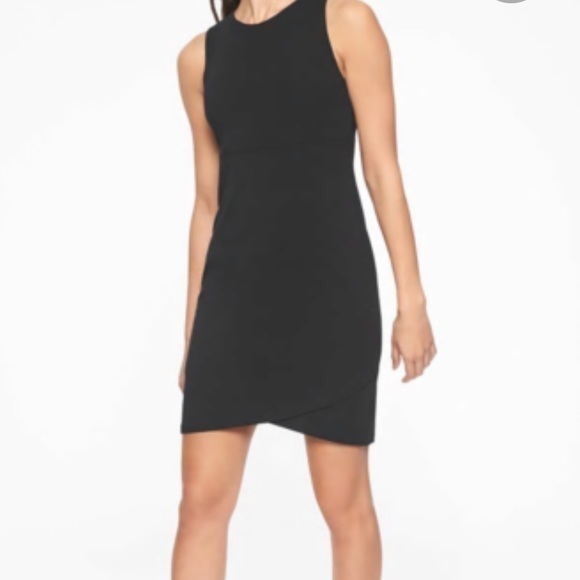 Athleta Dresses & Skirts - ATHLETA La Palma Women's Black Slip On  Dress Sz S